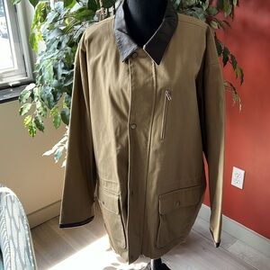 Canvas and Leather “Field Coat”